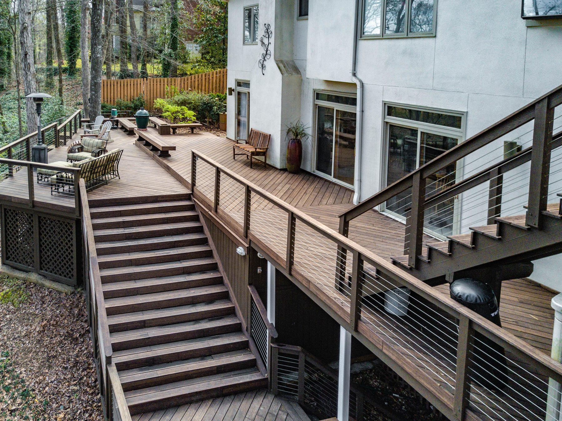 Valley Hall Residence Deck — 2